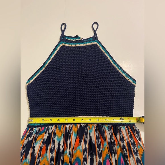 Xhilaration Crochet Top Aztech Maxi Dress - Picture 8 of 11